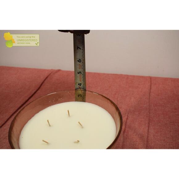 Hearth & Hand Magnolia Berry Leaf and Lemon Jar Candle 32oz Coral Glass - Picture 5 of 7